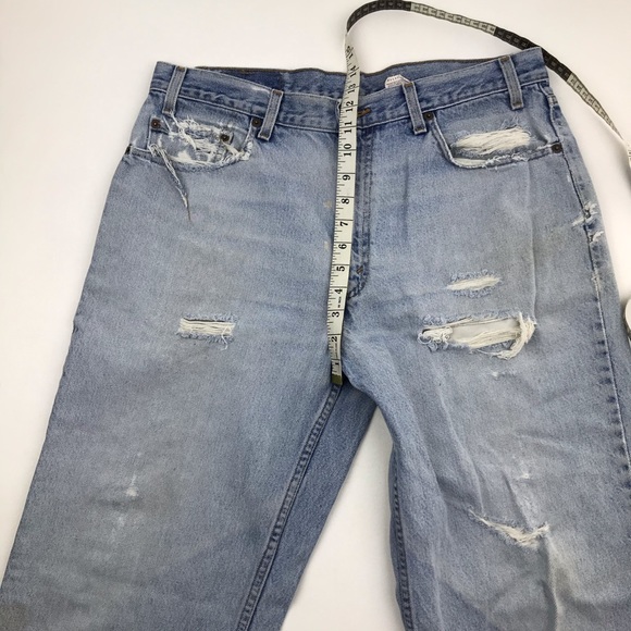 Vintage Levi’s 550 High Waist wedgie fit Jeans - Picture 3 of 7